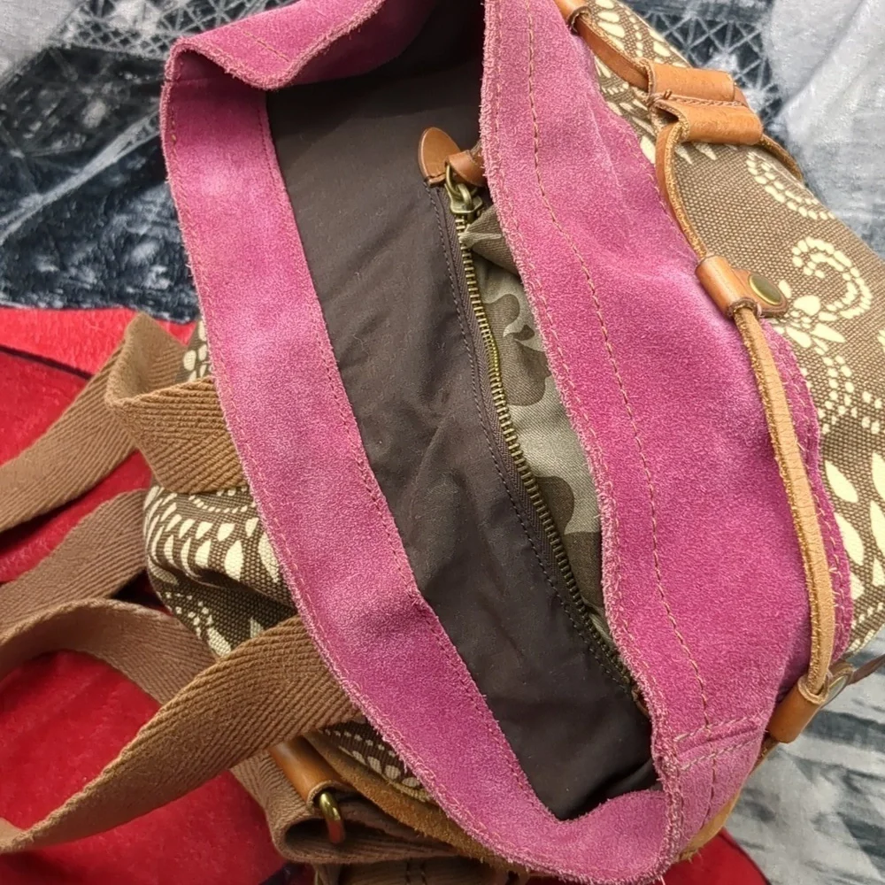 Lucky brand drawstring backpack